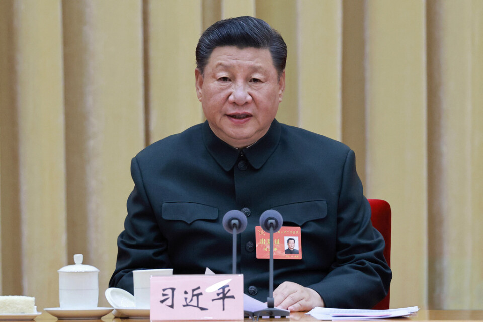 Journalister i Kina kommer att behöva genomgå 90 timmars studier av ledaren Xi Jinpings idéer för att kunna hämta ut sina presskort. Arkivbild.