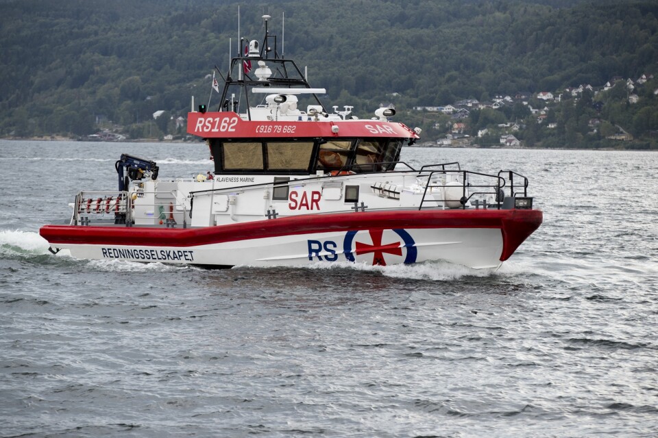 En av redningsselskapets, norska sjöräddningssällskapets, båtar. Arkivbild.