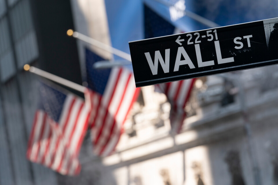 Indexen steg på Wall Street. Arkivbild.