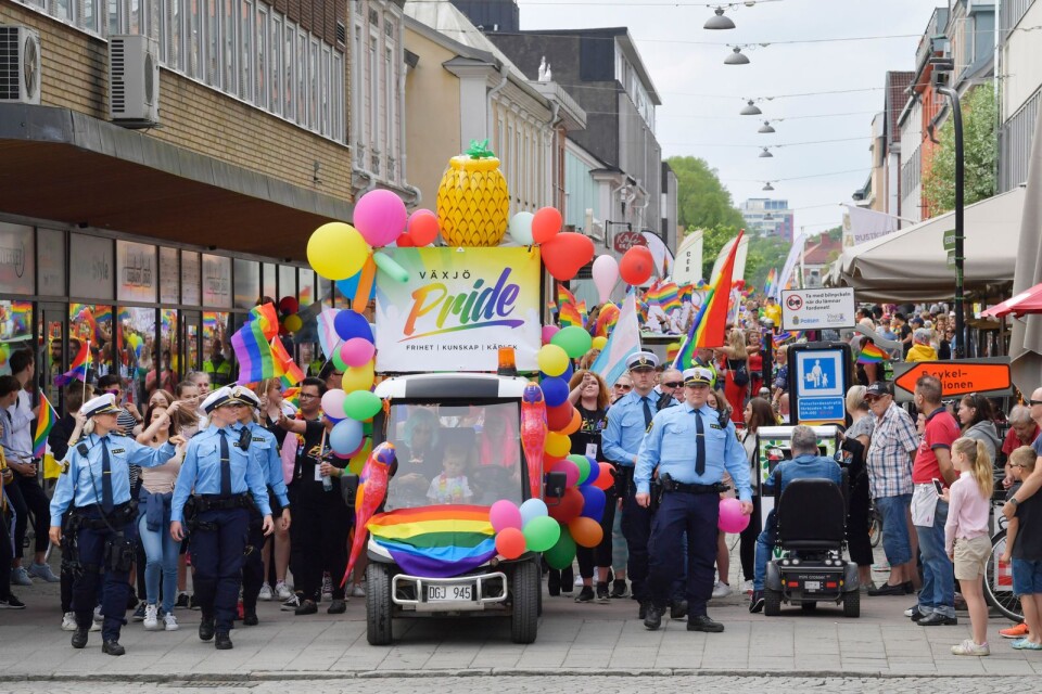 Samuel Schelin (V) skriver om vikten av Prideveckan i Växjö.