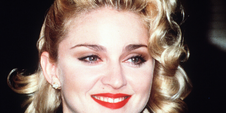 Madonna 1986. Arkivbild.