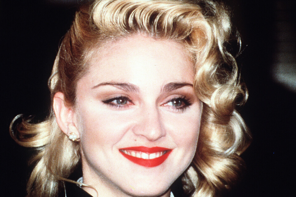 Madonna 1986. Arkivbild.