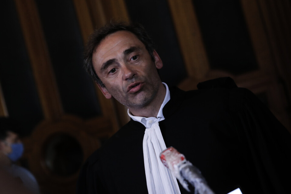 Laurent Bayon är en av advokaterna som försvarar Félicien Kabuga.