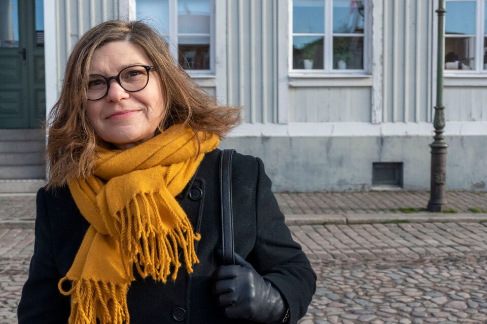Antonia jobbar ideellt inom Kvinnojouren i Kalmar.