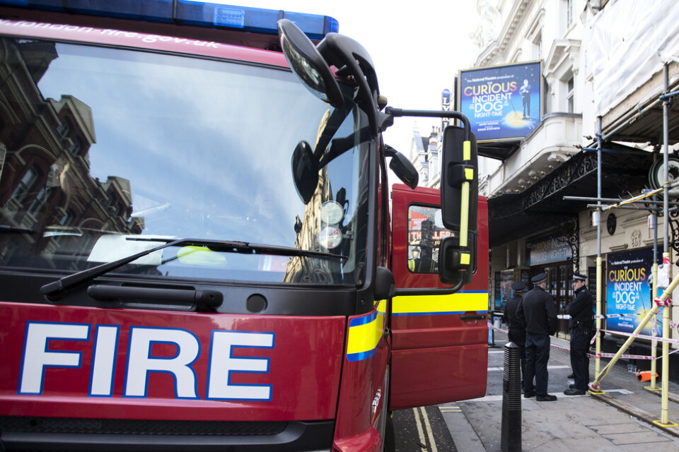 En brand bröt på måndagen ut i ett höghus i centrala London. Arkivbild.