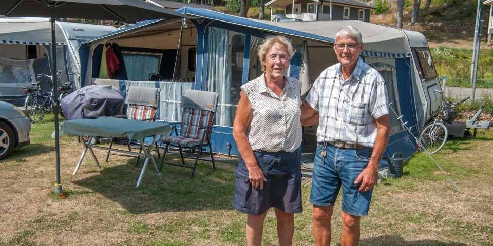 De har campat i Kollevik i 55 år – ”Lika länge som vi varit gifta”