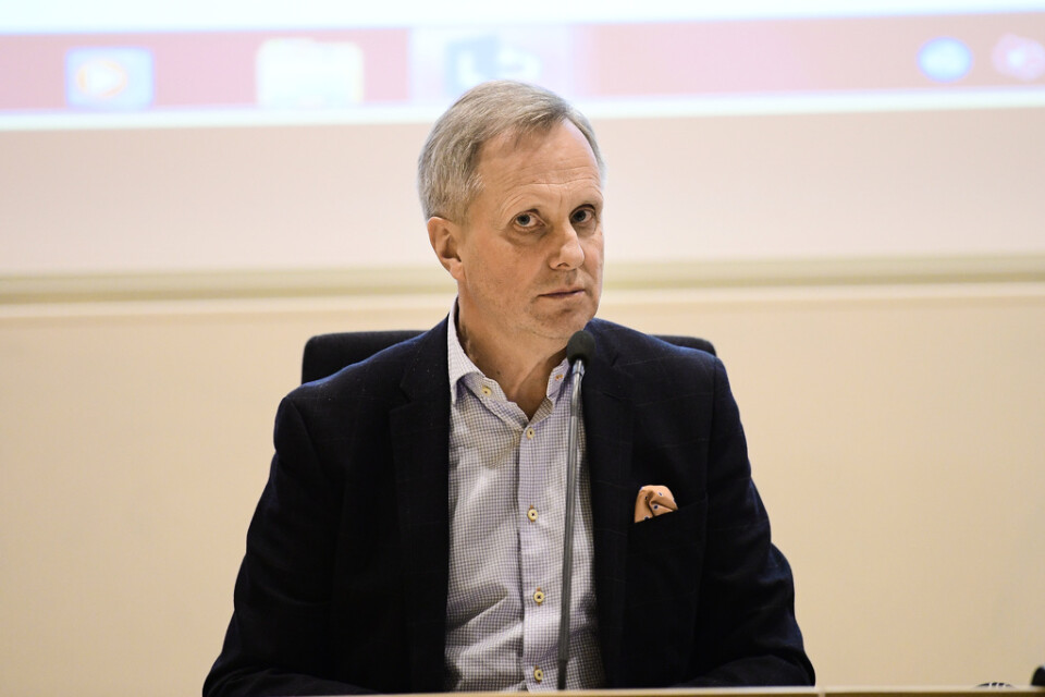 Mats Bojestig, hälso- och sjukvårdsdirektör i region Jönköpings län. Arkivbild.