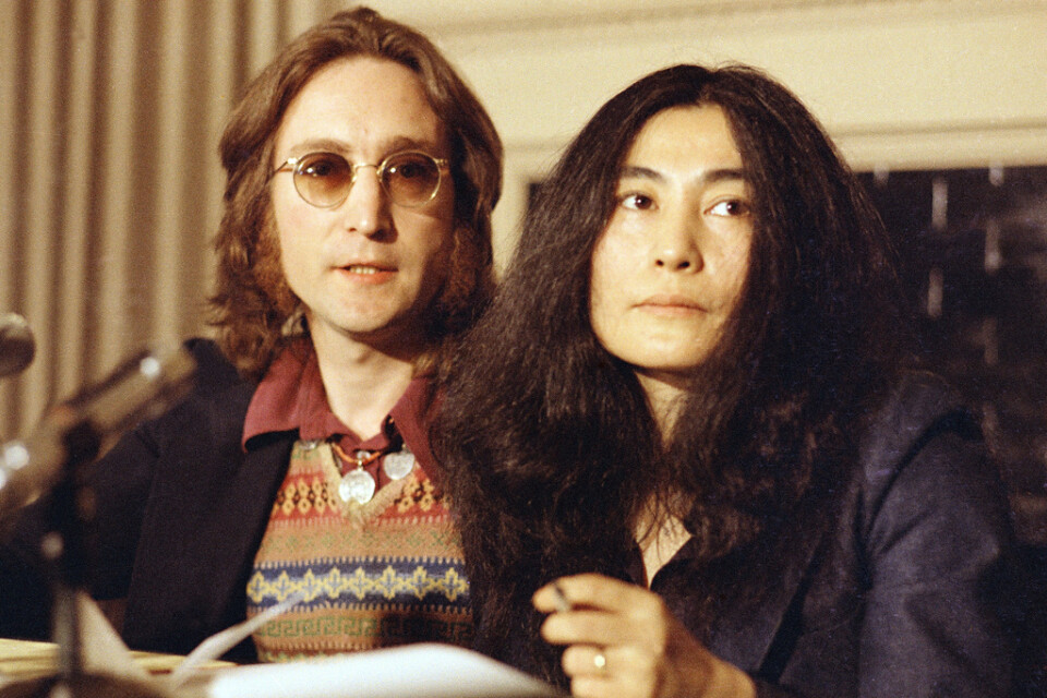 Yoko Ono uppmärksammar att det är 40 år sedan John Lennon mördades. Arkivbild.