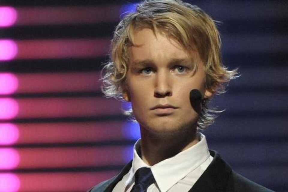 Björn Gutafsson gjorde succé i Melodifestivalen. Bild: Scanpix