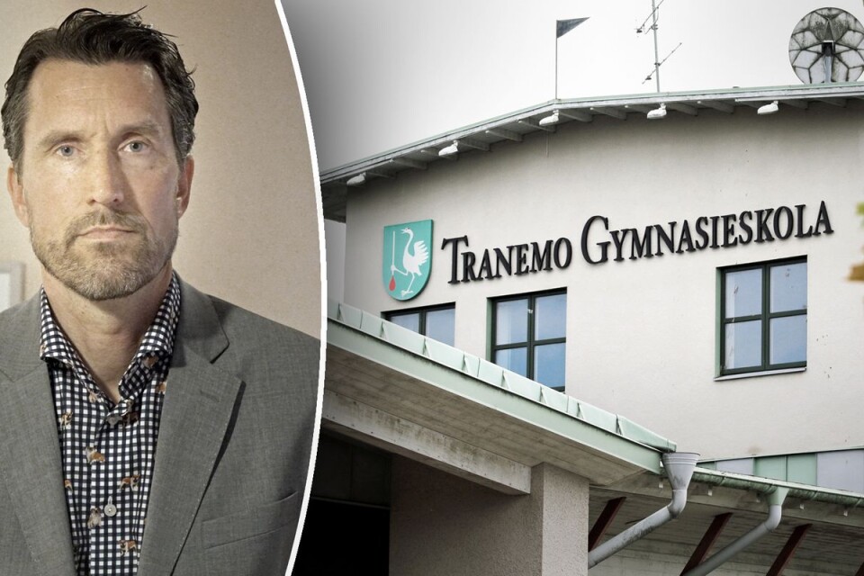 Thomas Åhman är chef för lärandesektionen på Tranemo kommun och ser allvarligt på alla händelser som aldrig har anmälts som kränkningar på Tranemo gymnasieskola.