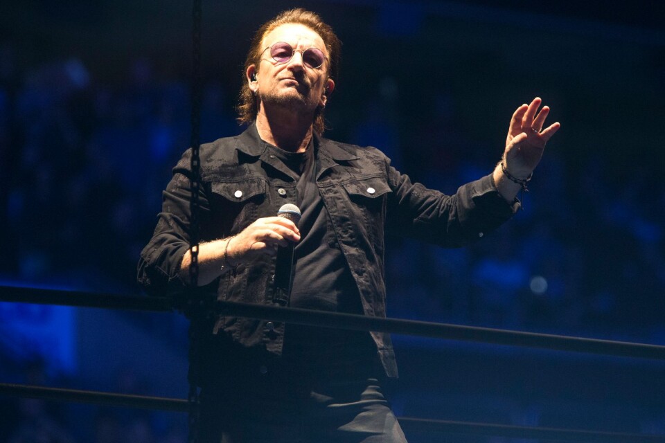 U2:s sångare Bono.