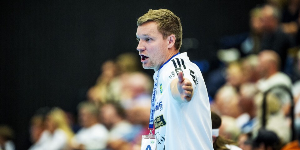 Oscar Carlén, tränare i Ystads IF, hoppas på att få med sig ett bra resultat hem till Sverige.