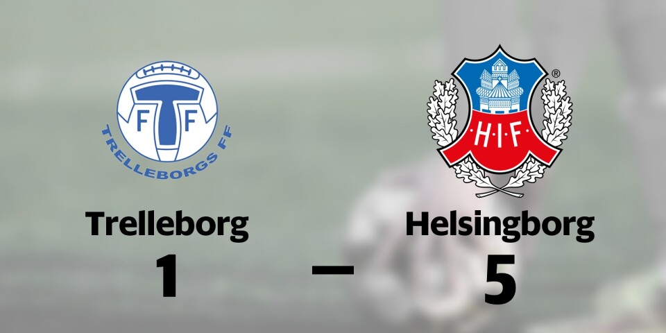 Helsingborg ny serieledare efter seger