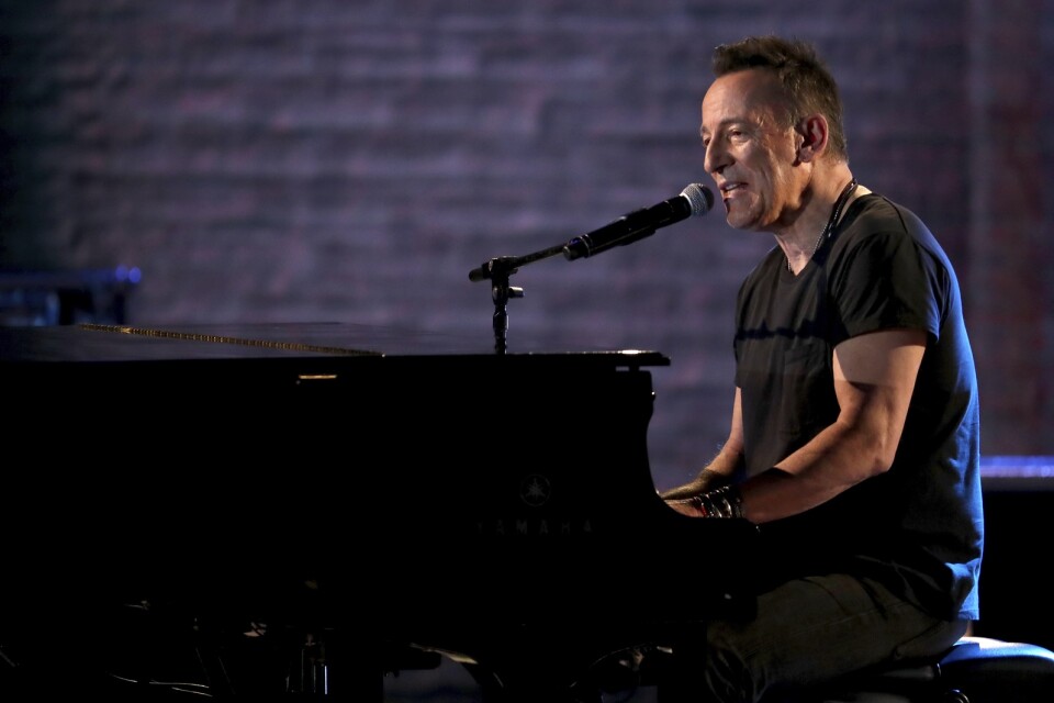 Bruce Springsteen hörs på Jack Antonoffs band Bleachers nya singel. Arkivbild.