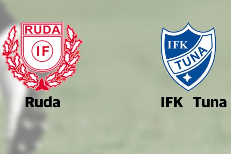 Ruda tar emot IFK Tuna