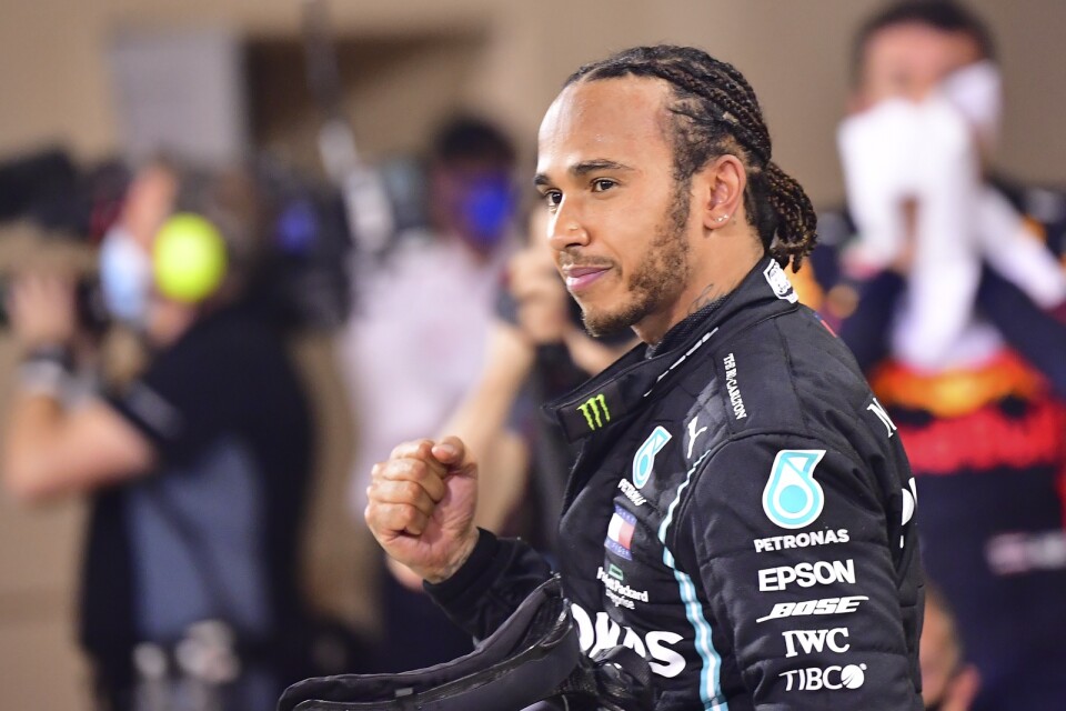 Lewis Hamilton är tillbaka efter att ha varit sjuk i covid-19. Arkivbild.