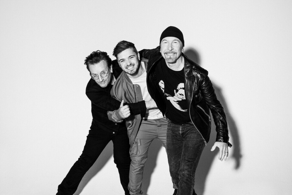 Martin Garrix, Bono och The Edge står för nya EM-låten.