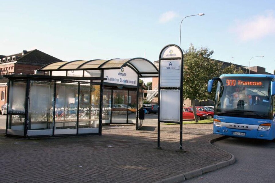 Bussterminalen i Tranemo finns med på två önskelistor.