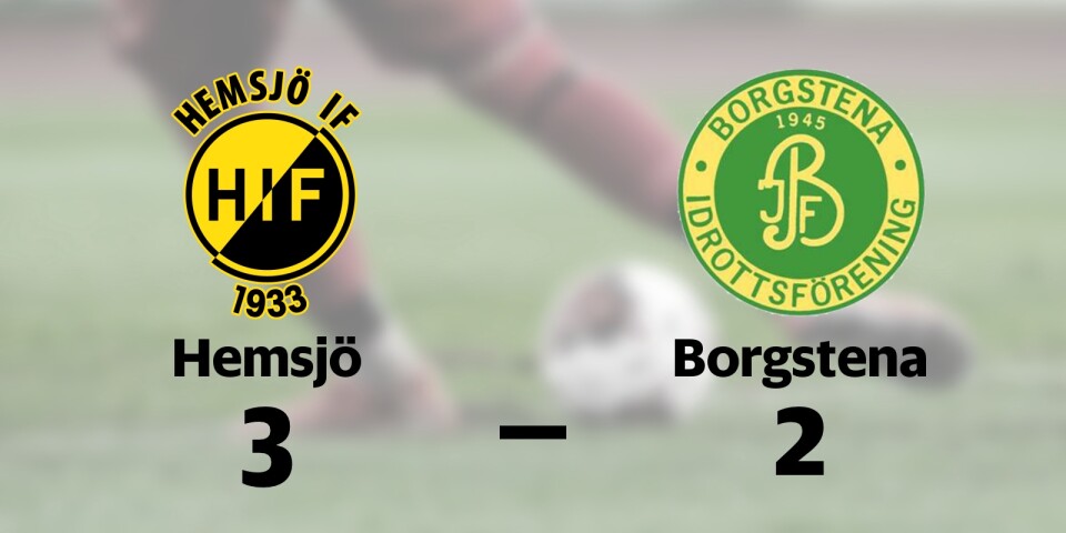 Christian Carlberg och Jakob Sigurdsson målskyttar när Borgstena förlorade