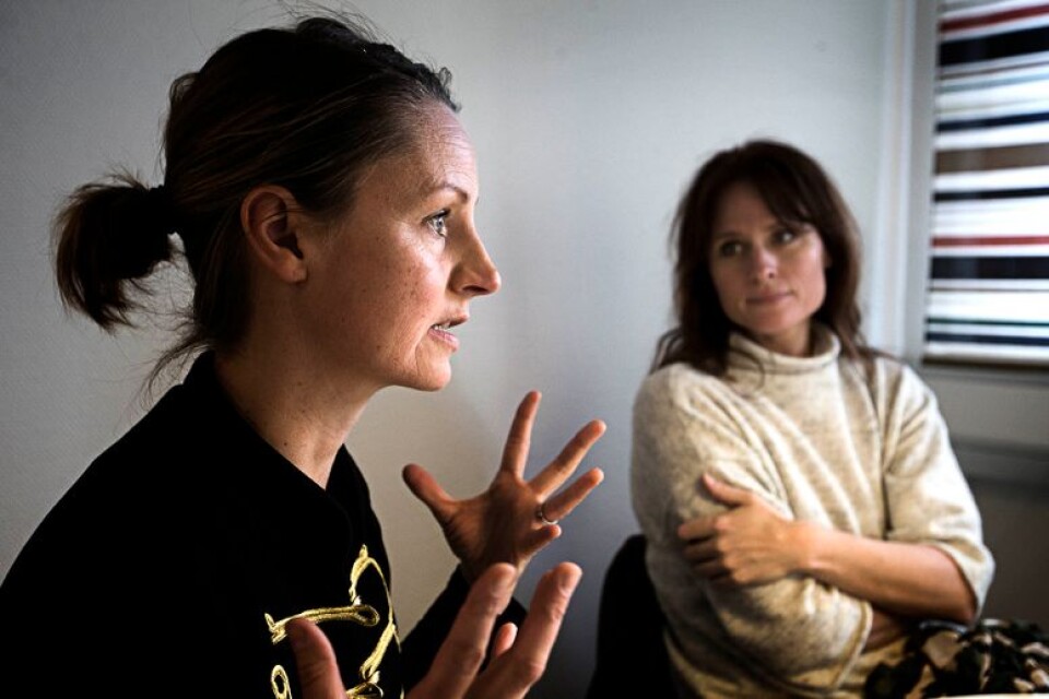 Johanna Winther och Karin Norrlander driver modellagenturen Ardour agency i Borås.