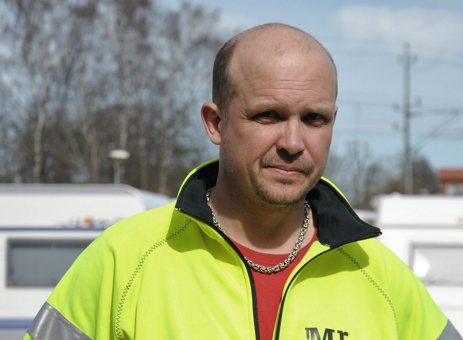 Bollplanket Martin Lind var banchef. Foto: Marika Höghäll