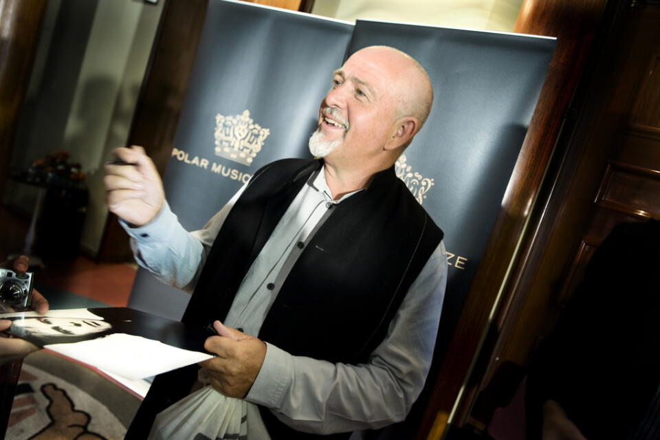 Peter Gabriel tilldelades Polarpriset 2009. Arkivbild.