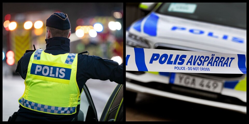 25-åring överfölls med stickvapen – stor polisinsats i Borås • Ingen gripen