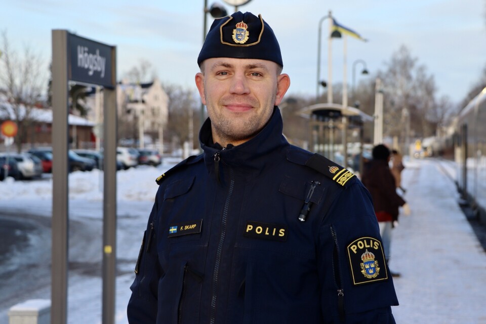 Fredrik, 40, ny kommunpolis i Högsby och Mönsterås: ”Viktigt uppdrag”