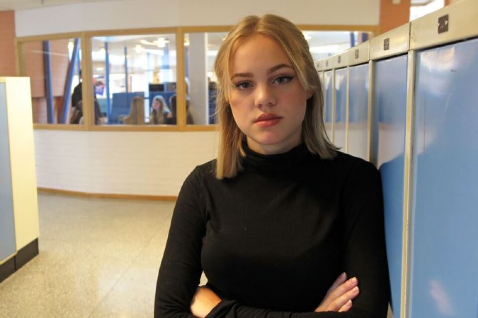 17-åriga Lovisa Grünfeld från Ronneby skrev en insändare om psykisk ohälsa i skolan som berörde många. På Sydöstrans webb har texten haft 11 000 sidvisningar.
