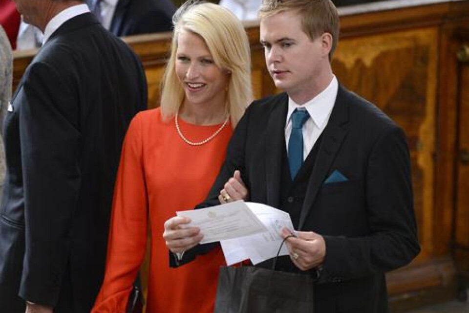 Språkröret Gustaf Fridolin (MP) och Jennie Fridolin.