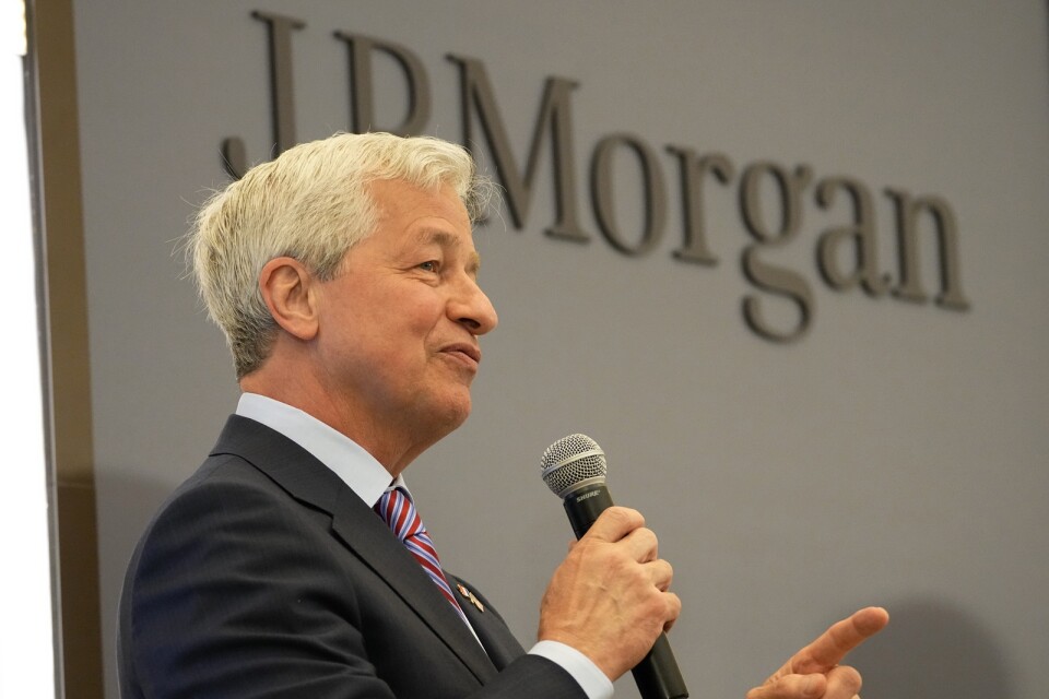 Jamie Dimon, vd på JP Morgan. Arkivbild.