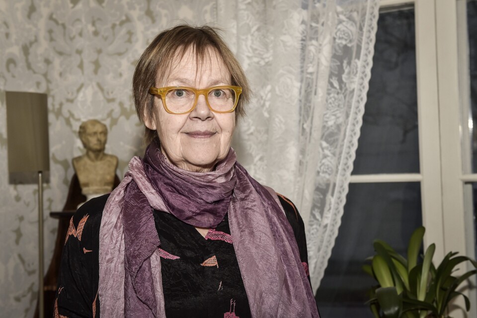 Tua Forsström är nyinvald ledamot i Svenska Akademien. Foto: TT