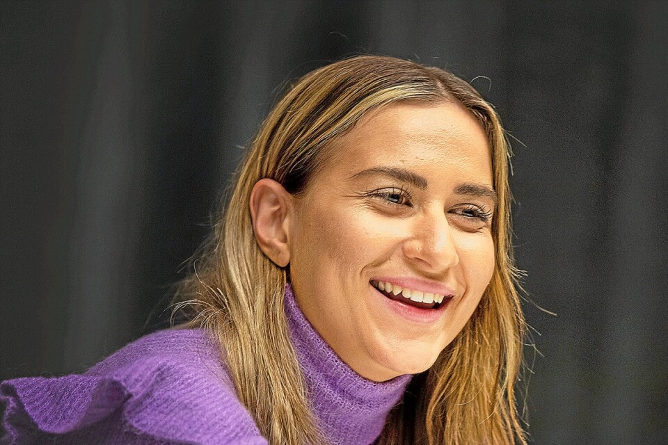 Selma Mesanovic from Kristianstad plays the part of Zlatan's sister Sanela.