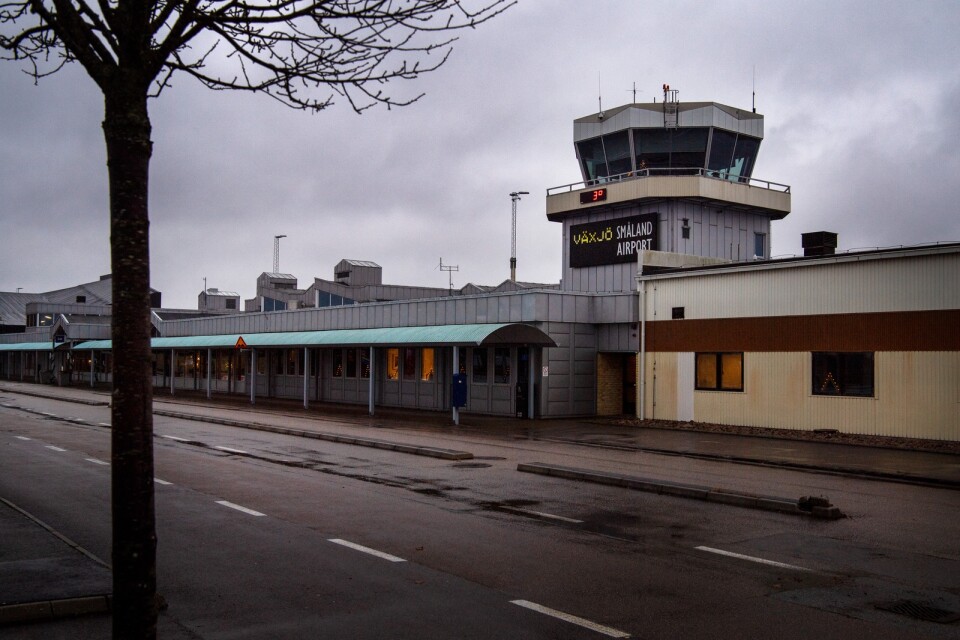 Växjö Småland Airport.