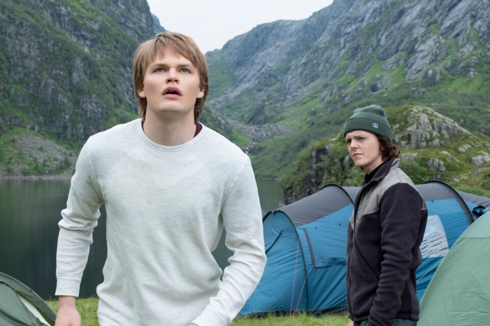 Jonas Strand Gravli och David Stakston spelar två rätt olika bröderna i ”Ragnarök”.