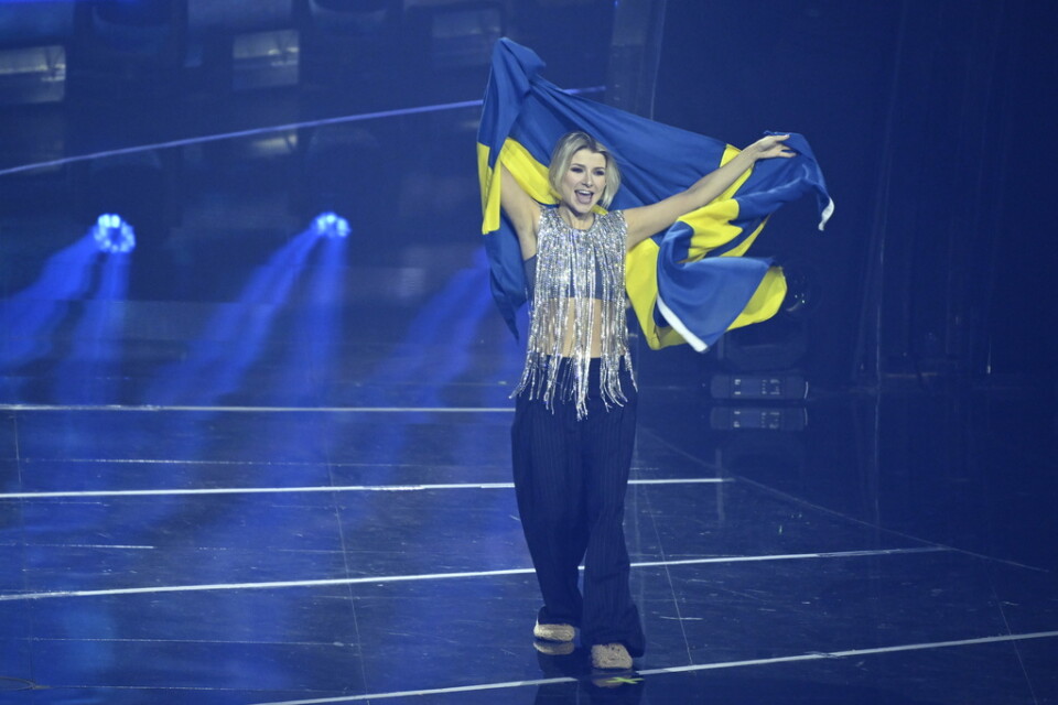Cornelia Jakobs kom på fjärde plats i Eurovision Song Contest 2022. Arkivbild.