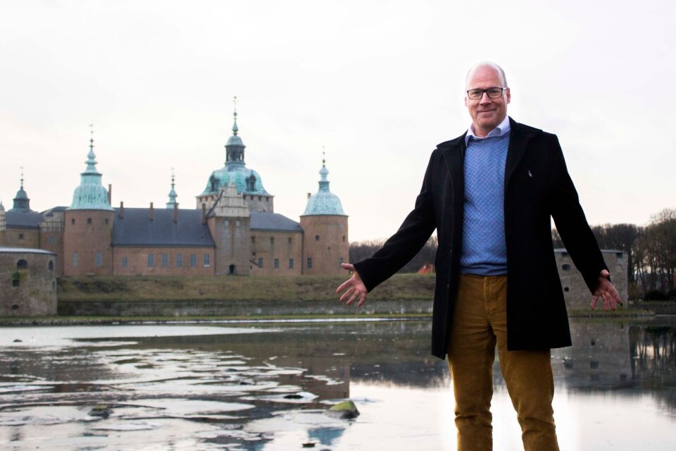 – Kalmar slott var en sinnebild för Ivar Kreugers imperium. Han gick mycket här som litet barn och kunde inte förstå hur slottet var så övergivet. Det var inte lika upprustat då som det är idag.