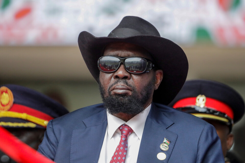 Sydsudans president Salva Kiir har varit landets regeringschef sedan självständigheten 2011. Arkivbild.