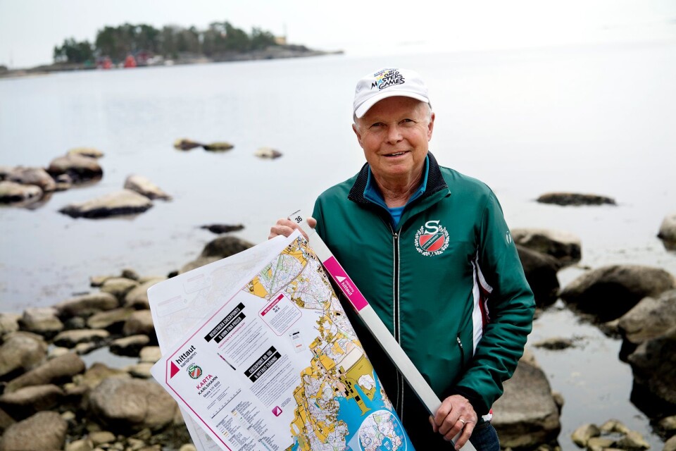 Lars-Gunnar Bengtsson, ordförande Stigmännen och arrangör av Hitta ut.