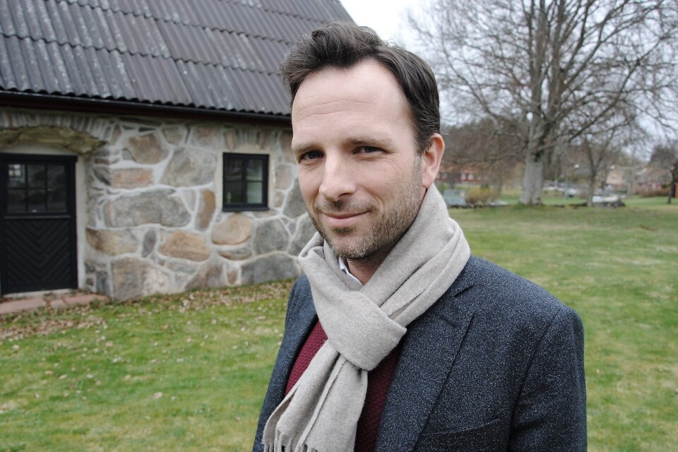 Joakim Hector är rektor på Glimåkra folkhögskola. Foto: arkiv