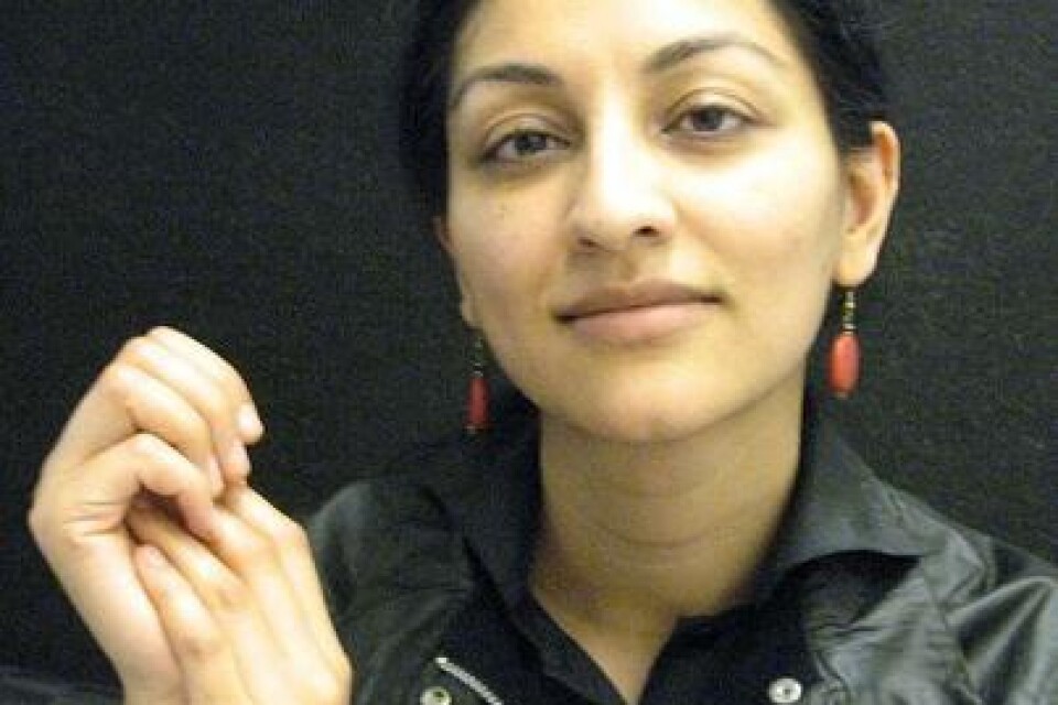 Kenyanska Shailja Patel har utsetts till 2009 års gästförfattare av Nordiska Afrikainstitutet. April till juni nästa år kommer hon att tillbringa i Uppsala. Bild: Mai Palmberg