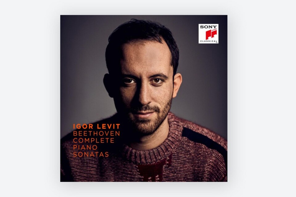 Cover Igor Levit Album Beethoven  Complete Piano Sonatas, Sony Music.