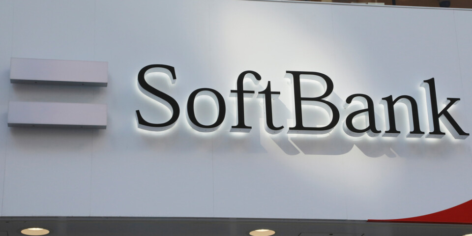 Softbank visar en rekordförlust. Arkivbild.