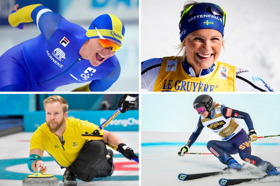 Nils van der Poel, Frida Karlsson, Lag Edin och Sandra Näslund är några av Sveriges OS-hopp i Peking.