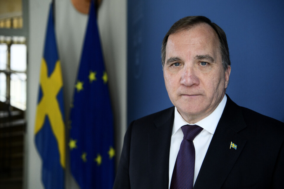 Statsminister Stefan Löfven (S) vill bland annat se att EU-kommissionen utvärderar vissa medlemsstaters åtgärder under coronakrisen. Arkivbild.