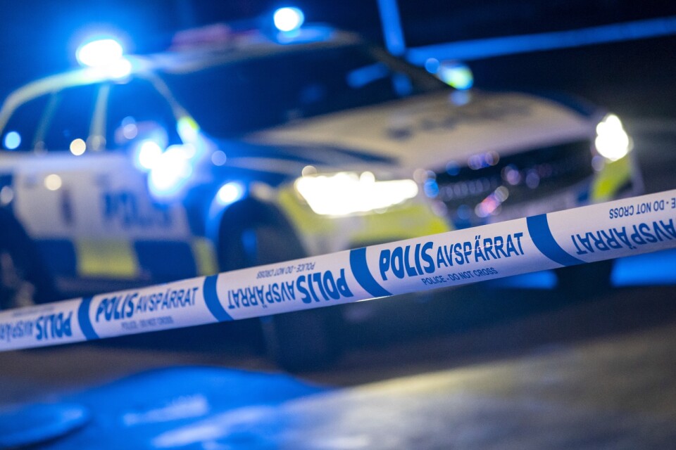 En man greps och anhölls senare för mordförsök i Enköping.