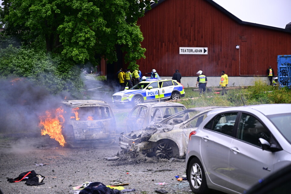 Våldsamheter har utbrutit i samband med en eritreansk festival på Järvafältet i norra Stockholm.