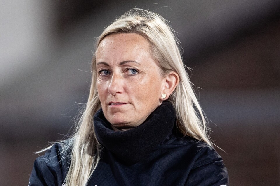 Kristianstads tränare Elisabet Gunnarsdottir.