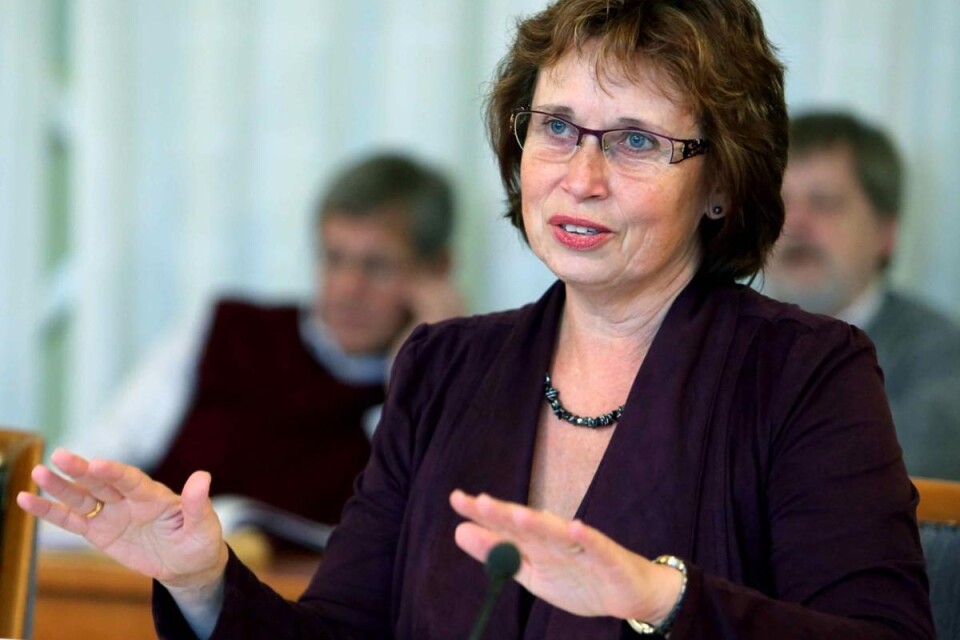 Gudrun Brunegård (KD), riksdagsledamot.