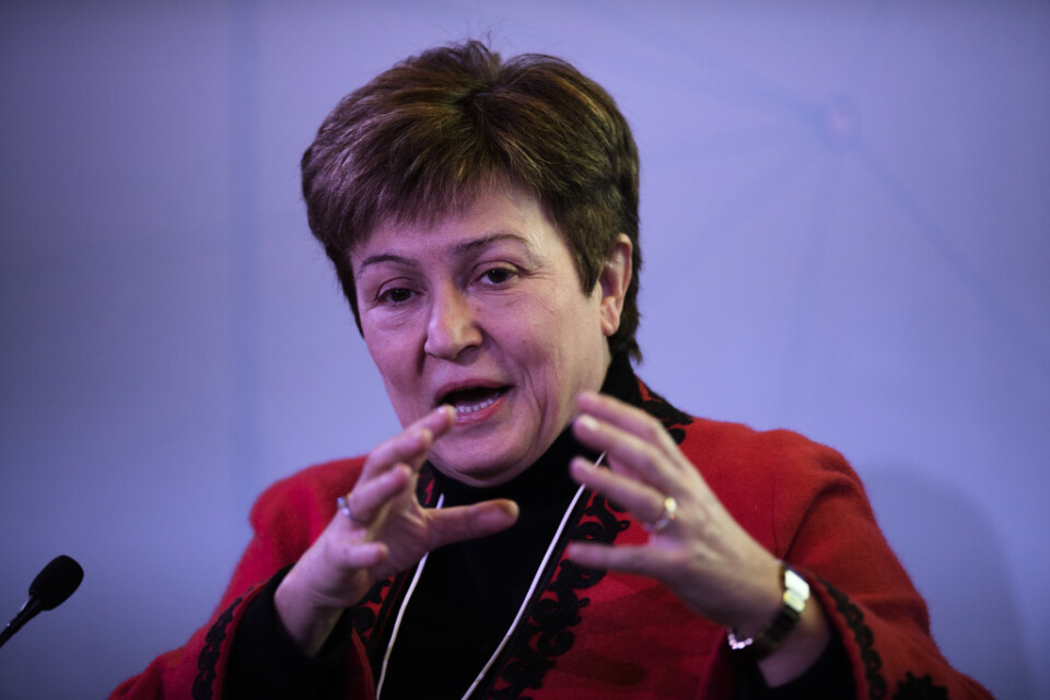 Världsbankschefen Kristalina Georgieva. Arkivbild